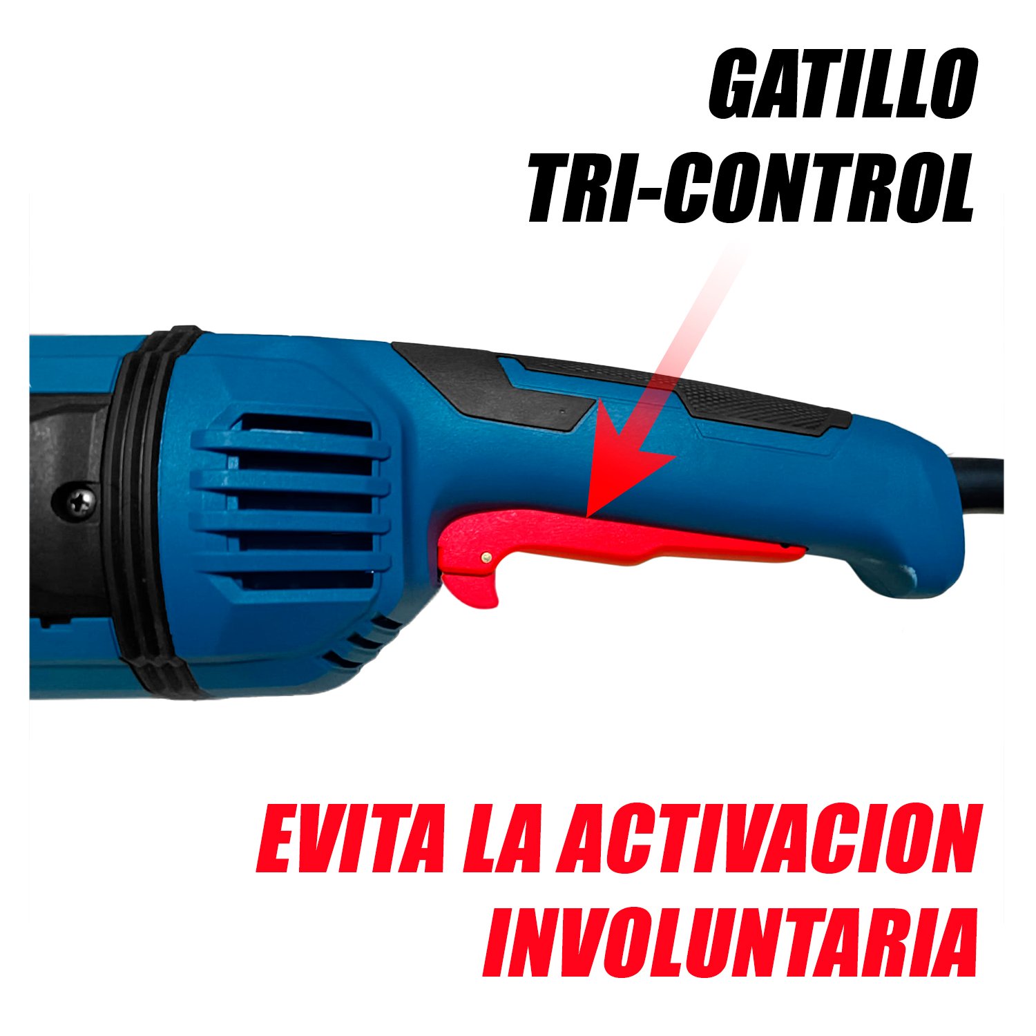 Amoladora Esmeril Angular 9 Dongcheng DSM05-230S 3000W 6600rpm