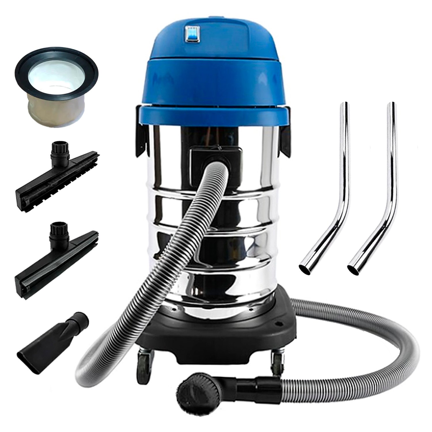 Aspiradora Industrial de Polvo y Agua Dongcheng DVC30 1200W 30 Litros