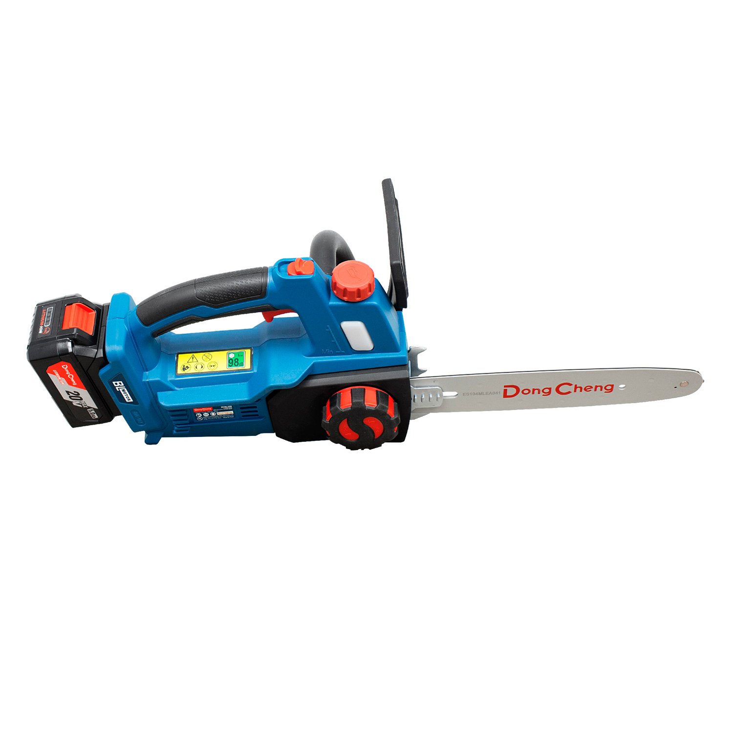 Motosierra Inalámbrica 10" Dongcheng DCML250FK 20V 2Bat x 4Ah Brushless