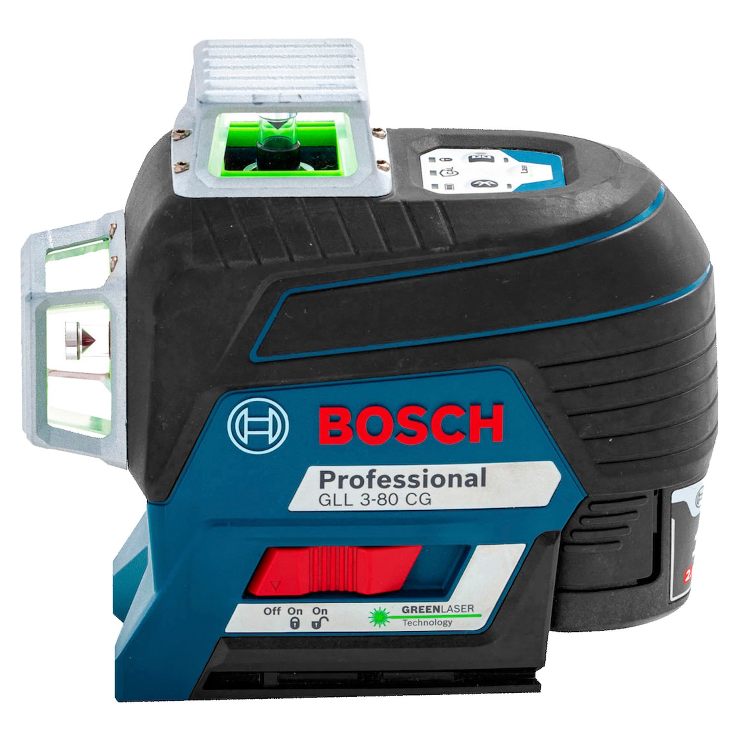 Nivel Laser Verde Bosch GLL 3-80 CG 12 Lineas Bluetooth 30 metros