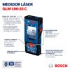 Medidor Laser Distancia Bosch GLM 100-25 C Telemetro 100 metros Bluetooth