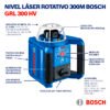 Nivel Laser Rotativo Bosch GRL 300 HV 300 metros