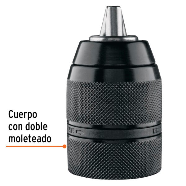 Mandril Chuck Truper 101234 1/2" Sin Llave