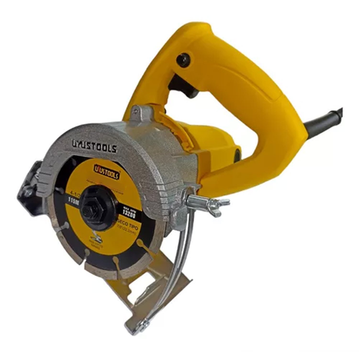 Cortadora de Concreto Marmolera 4.5" UYUSTOOLS UY-CTM115 1200W 45° - Imagen 2