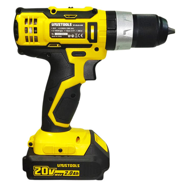 Taladro Atornillador Percutor 1/2 UYUSTOOLS UY-ITL03-202 35Nm 2Bat x 2Ah