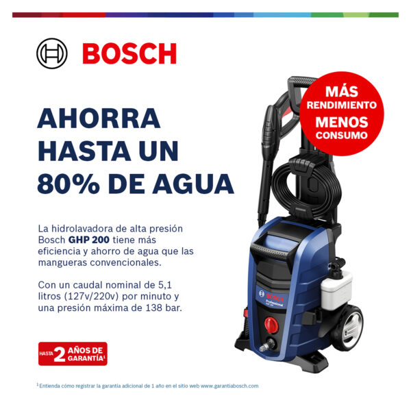 Hidrolavadora Bosch GHP 200