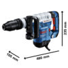 Martillo Demoledor SDS-Max Bosch GSH 5 CE 1150W