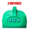 Aspiradora Industrial Carwash Polvo y Agua DCA AVC80 3200W 80 Litros 3 Motores