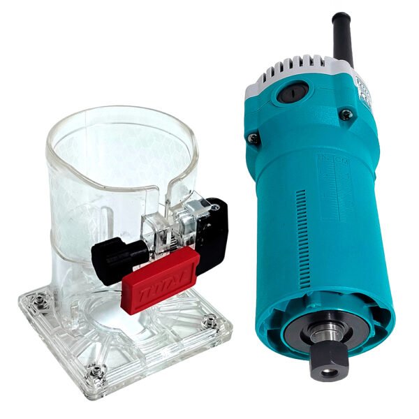 Ruteadora Fresadora Tupi de Mano 6mm, 1/4" Total TLT6001 600W 34500rpm