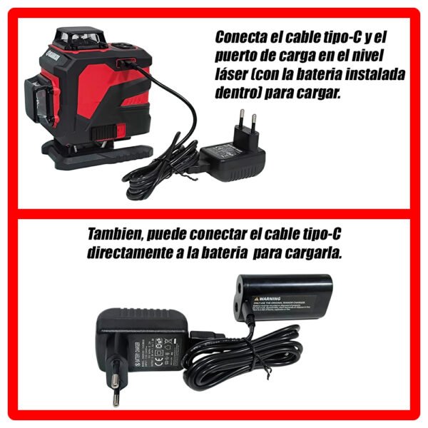 Nivel Laser 4D Verde Industrial Rankor RLG16001KIT 16 Lineas + Tripode