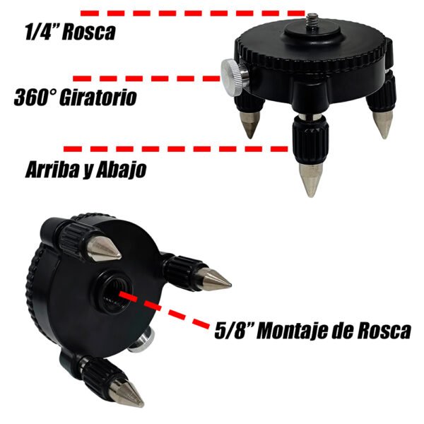 Nivel Laser 4D Verde Industrial Rankor RLG16001KIT 16 Lineas + Tripode