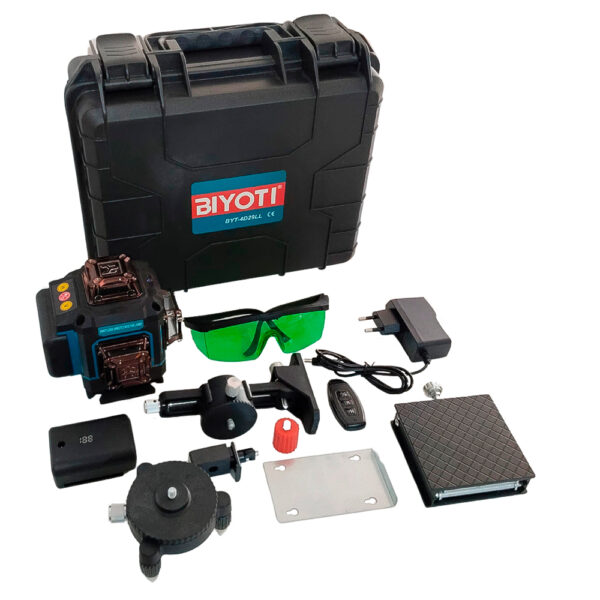 Nivel Laser Verde Biyoti BYT-4D29LL 16 Lineas