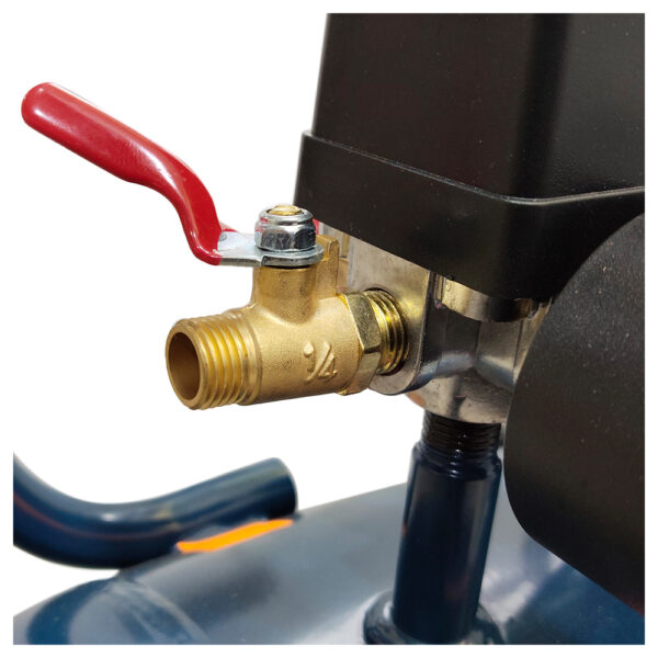 Compresora Silenciosa sin Aceite Industrial Dongcheng DQE1200/30L 30 Litros 1200W