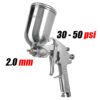 Pistola de Gravedad P/ Pintar Truper 13060 Vaso Aluminio 2mm