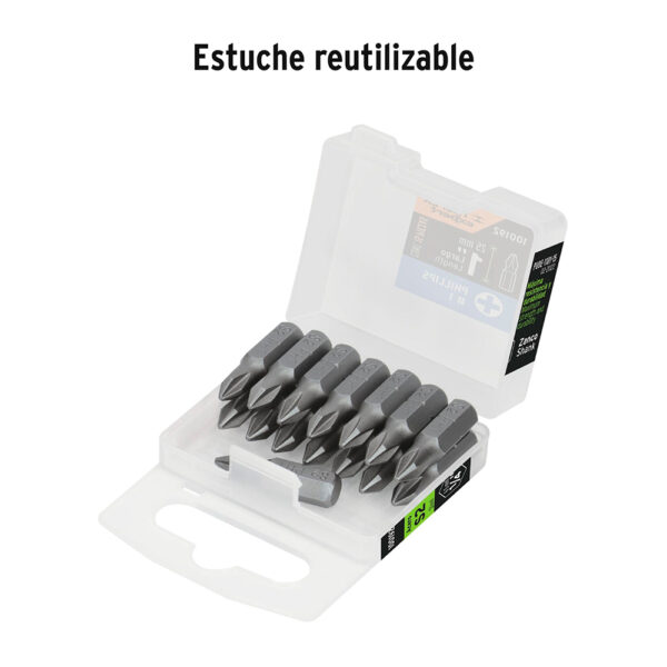 Puntas Phillips Truper 100192 PH1 x 1" 15Pcs Expert