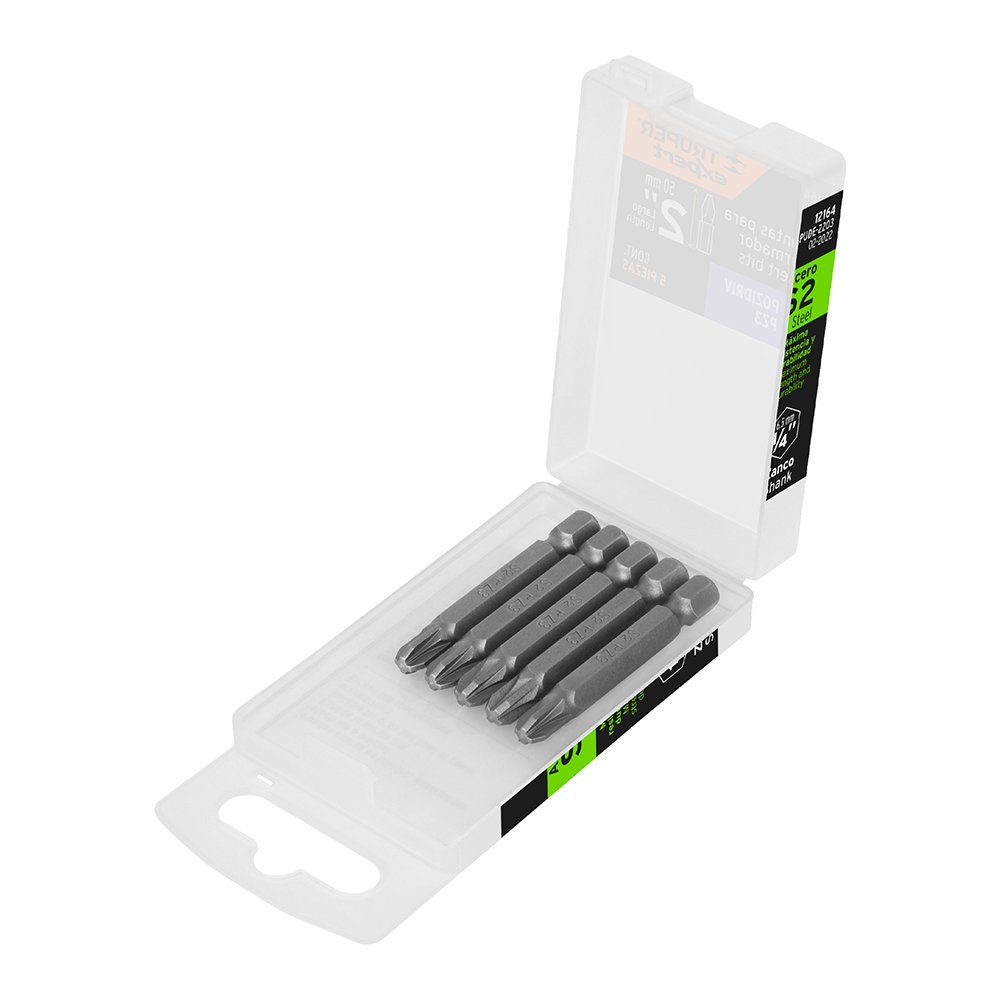 Puntas Pozidriv Truper 12164 PZ3 x 2" 5Pcs Expert