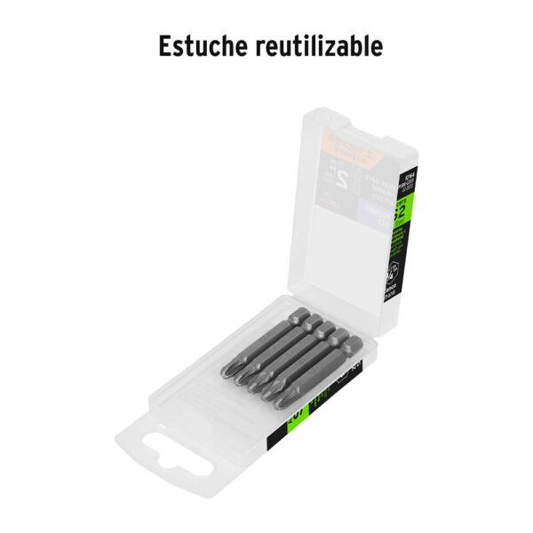 Puntas Pozidriv Truper 12164 PZ3 x 2" 5Pcs Expert