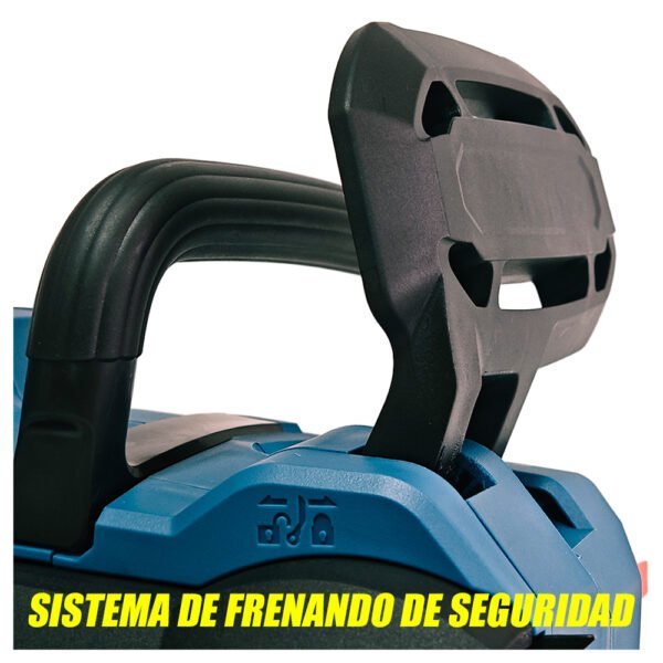 motosierra inalambrica DCCS40161H2S sistema frenado de seguridad