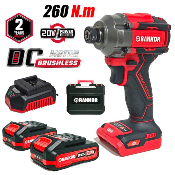 Atornillador Impacto Rankor RLIS20201