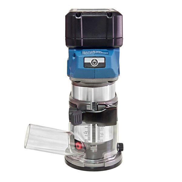 Ruteadora Fresadora Mano Inalambrica Dongcheng DCMP6BM LADO IZQUIERDO