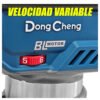 Ruteadora Fresadora Mano Inalambrica Dongcheng DCMP6BM LADO IZQUIERDO