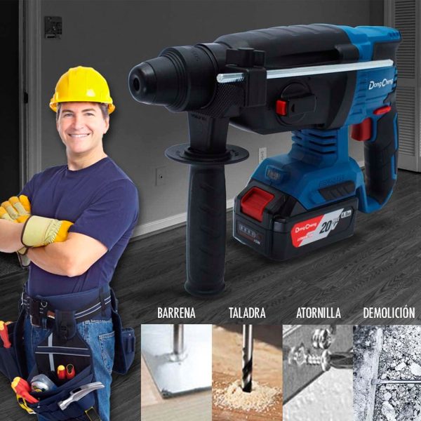 rotomartillo DCZC04-24FK área de trabajo