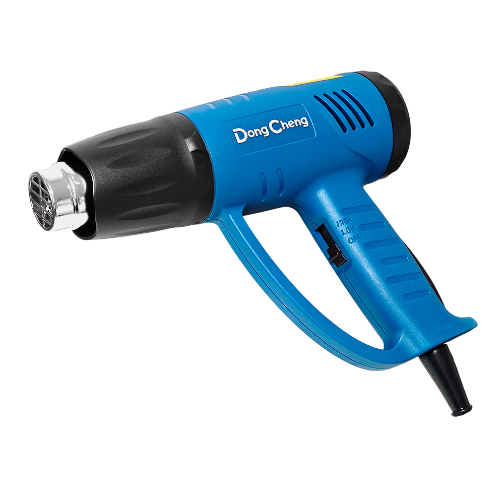 pistola de calor aire caliente dongcheng dqb2000 2000w 50 600°c dobla tubos