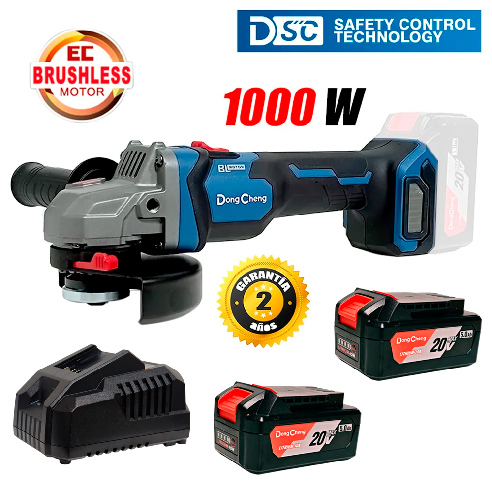 Amoladora 5" Dongcheng DCSM04-125PFK