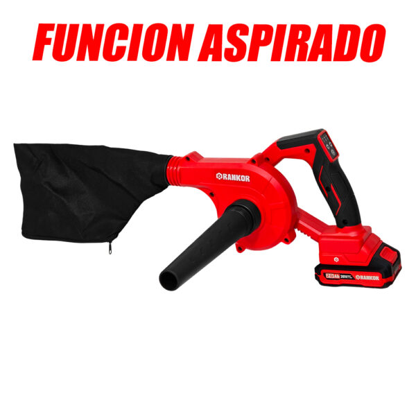Sopladora Rankor RLAB2001 funcion aspirado