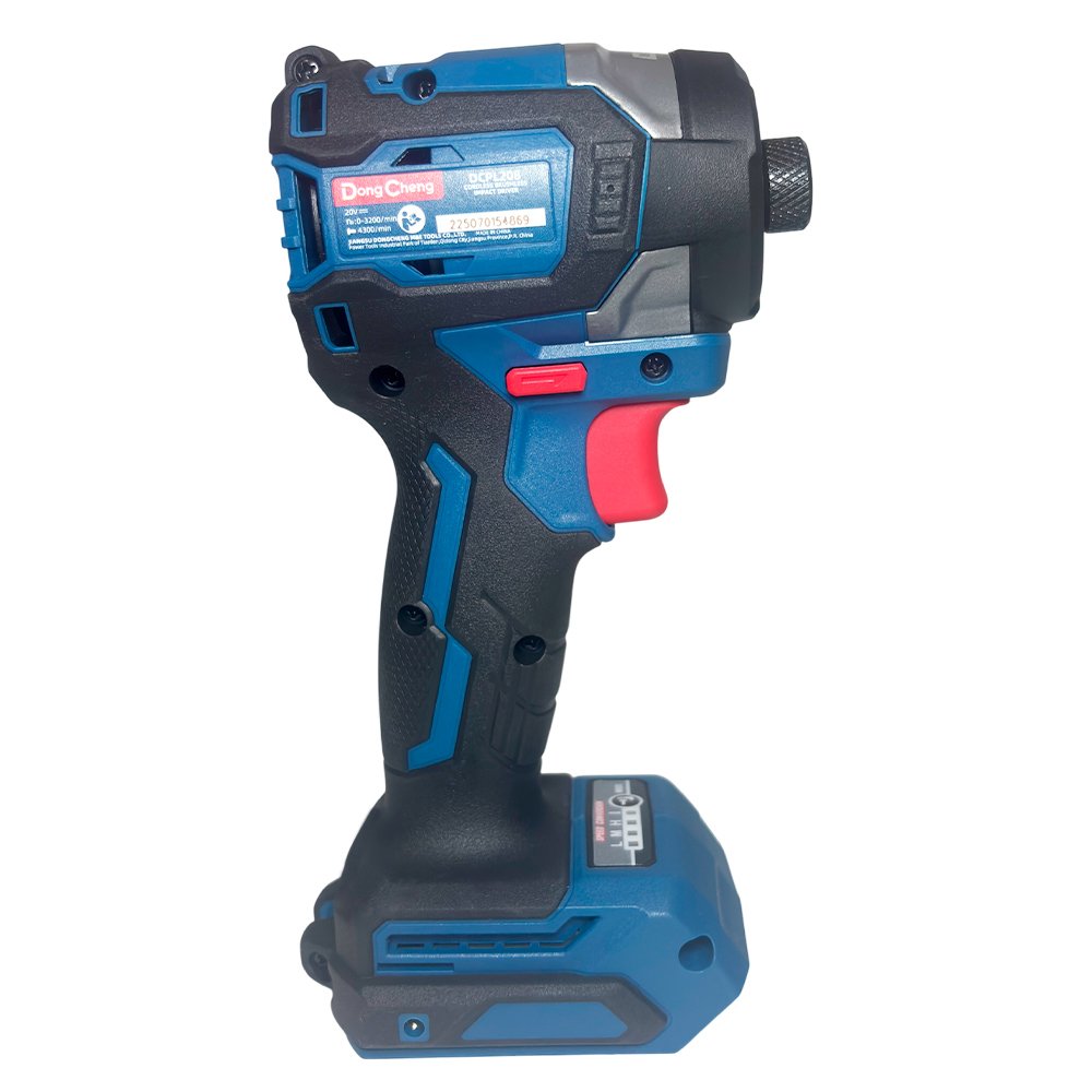 Atornillador de Impacto 1/4" Dongcheng DCPL208AM 20V 208Nm 2Bat x 2A Brushless - Imagen 3