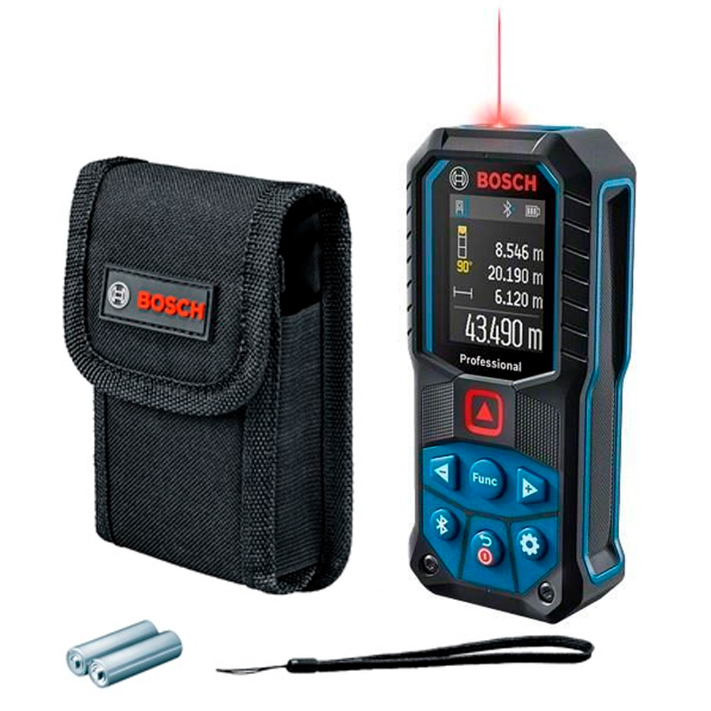 Medidor Laser Distancia Bosch GLM 50-27 C Telemetro 50 metros Bluetooth