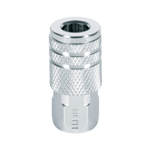 Acople Rapido de Acero Hembra 1/4" NPT Pretul 27028