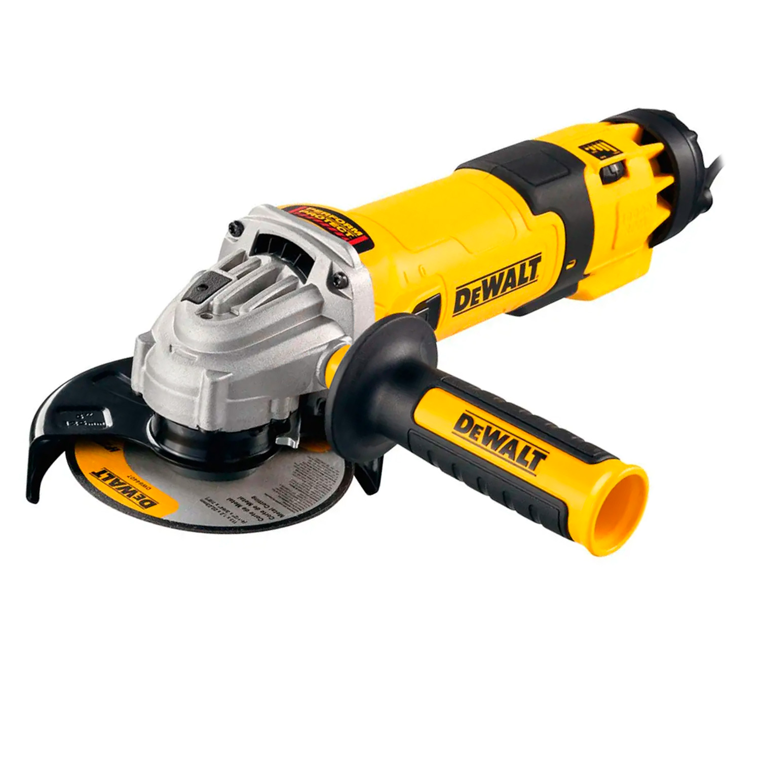 Amoladora Esmeril Angular 5" Dewalt DWE4336-B2 1500W Velocidad Variable