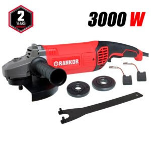Amoladora Esmeril Angular Industrial 9" Rankor RAG300001 3000W 6000rpm