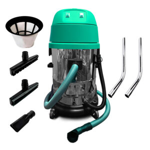 Aspiradora Industrial Polvo y Agua Carwash Solaqueo DCA AVC60 2300W 60 Litros 2 Motores