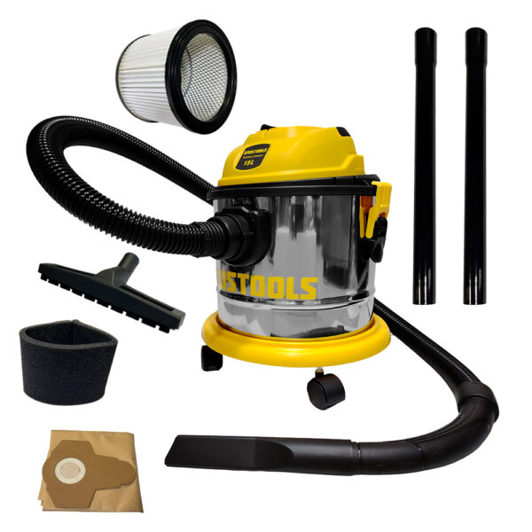 Aspiradora Sopladora UYUSTOOLS ASP15LM 15 Litros 1200W 3 Funciones