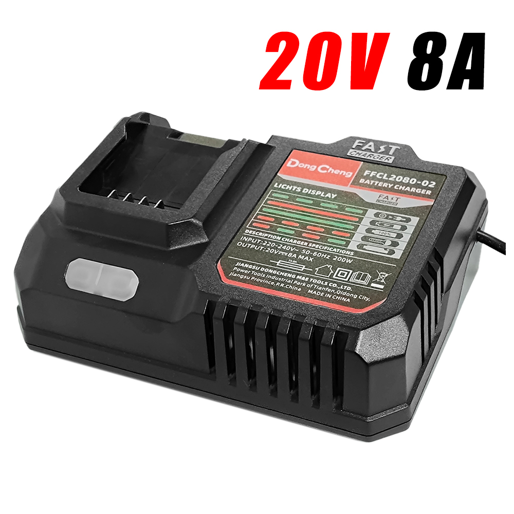 Cargador Rapido Bateria Dongcheng FFCL2080-02 20V 8Ah