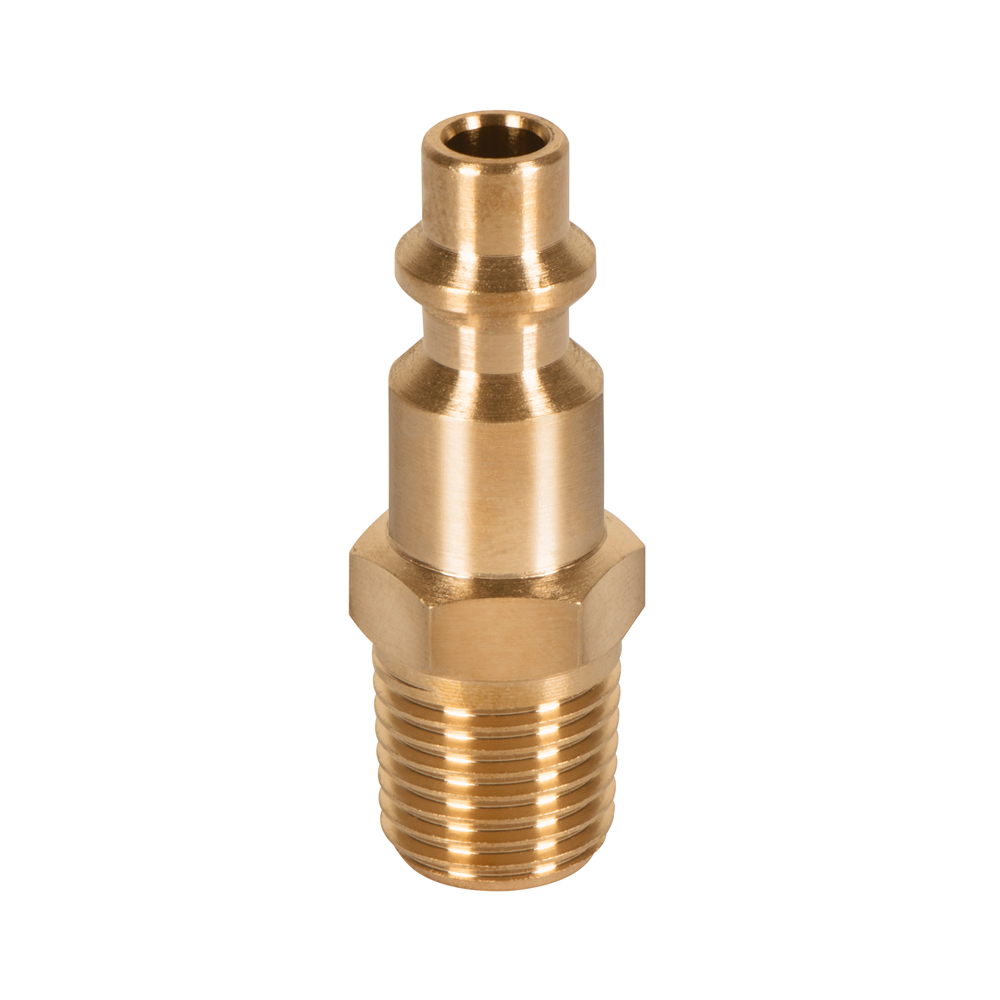 Conector Rapido de Laton Macho 1/4" NPT Truper 19083