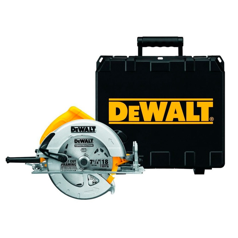 Sierra Circular 7-1/4" Dewalt DWE575K-B2C 1800W 65mm + Maleta