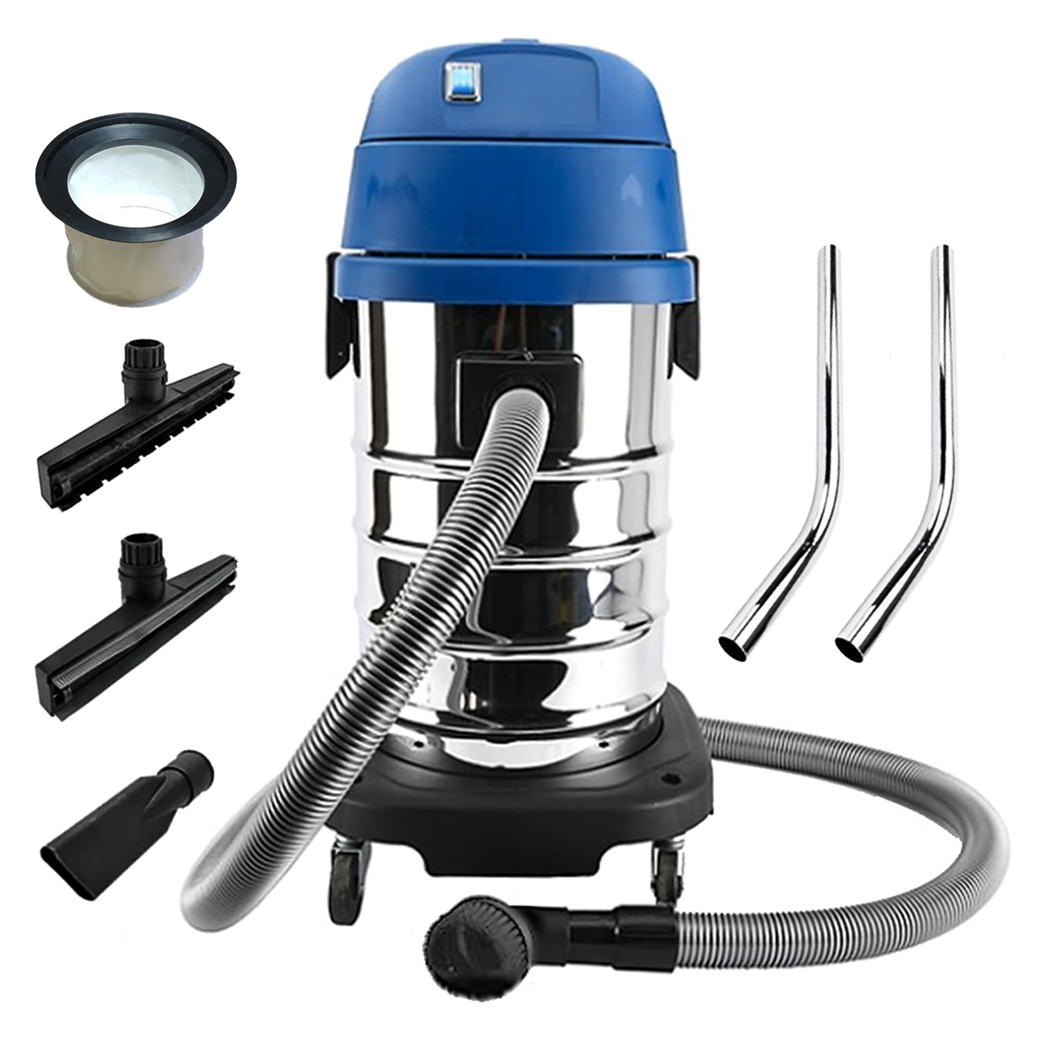 Aspiradora Industrial de Polvo y Agua Dongcheng DVC30 1200W 30 Litros