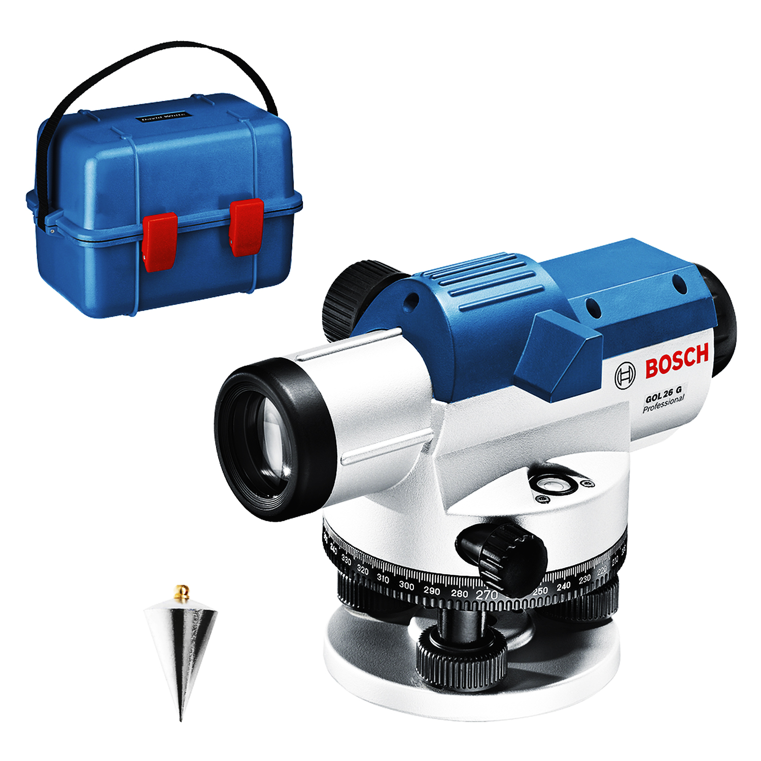 Nivel Óptico Bosch GOL 26 D 26x Aumento 100 metros