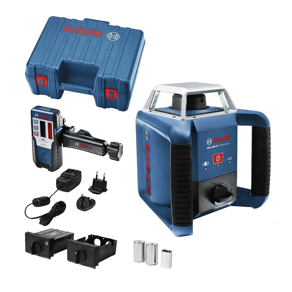 Nivel Laser Rotativo Bosch GRL 400 H 400 metros