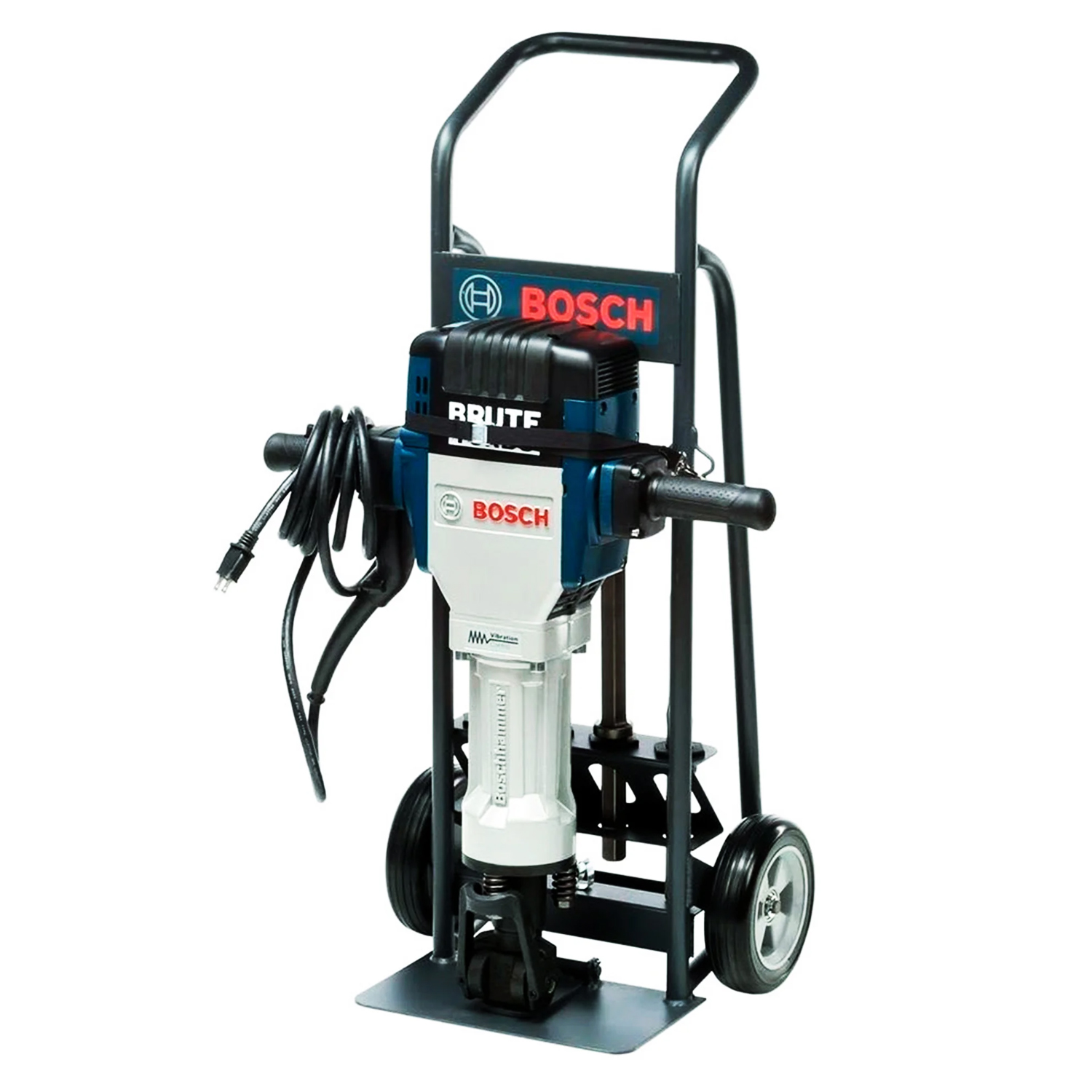 Martillo Demoledor Hexagonal 28mm Bosch GSH 27 VC 69J 2000W + Carro Trasnporte