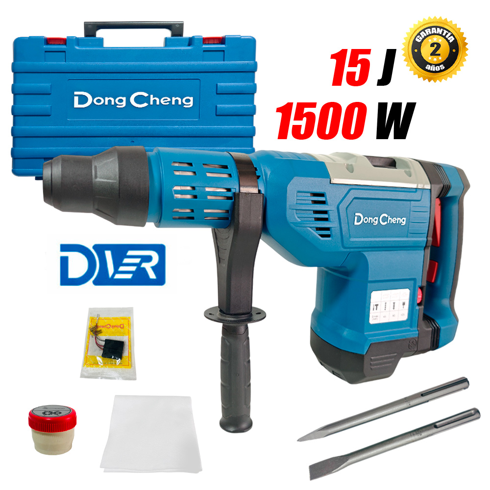 Martillo Perforador DongCheng DZC45 SDS-Max 15J 1500W 8.2kg