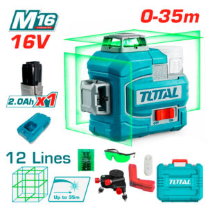 nivel-laser-3d-verde-industrial-total-tll301201-16v-1bat-x-2ah-12-lineas-35m