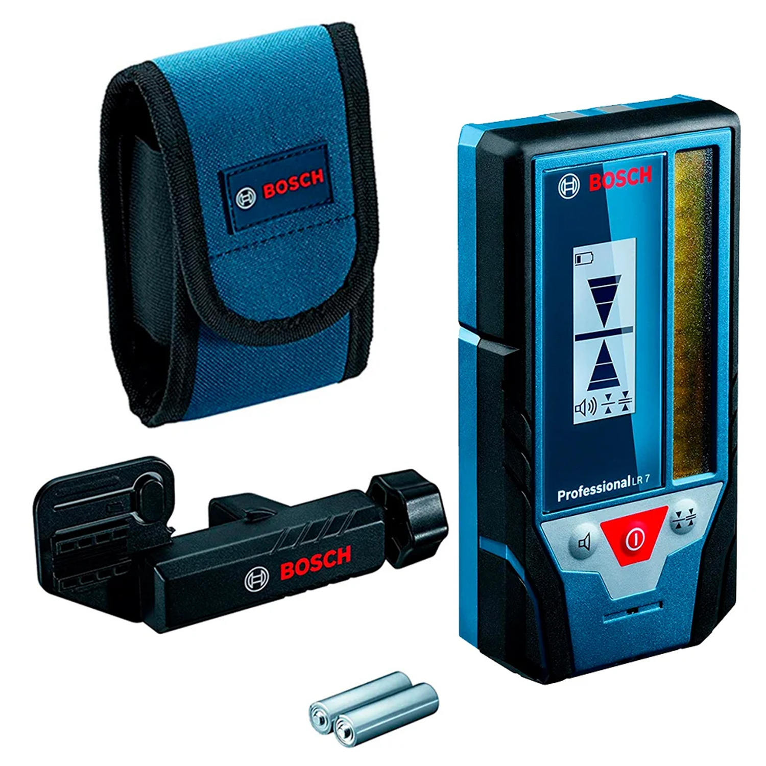 Receptor Nivel Laser Bosch LR7 50 Metros + Soporte