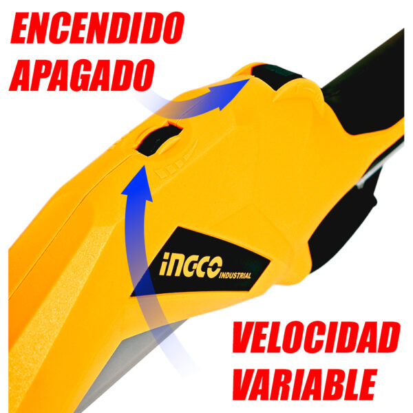Lijadora Drywall Ingco DWS10501 encendido apagado y velocidad variable