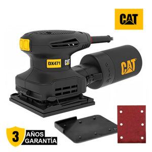 Lijadora Orbital Industrial Caterpillar DX471 1/4" Pliego 240W 103x110mm