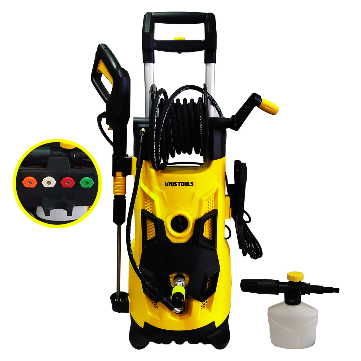 Hidrolavadora Uyustools MQL130U-L 2500W 195 Bar Max