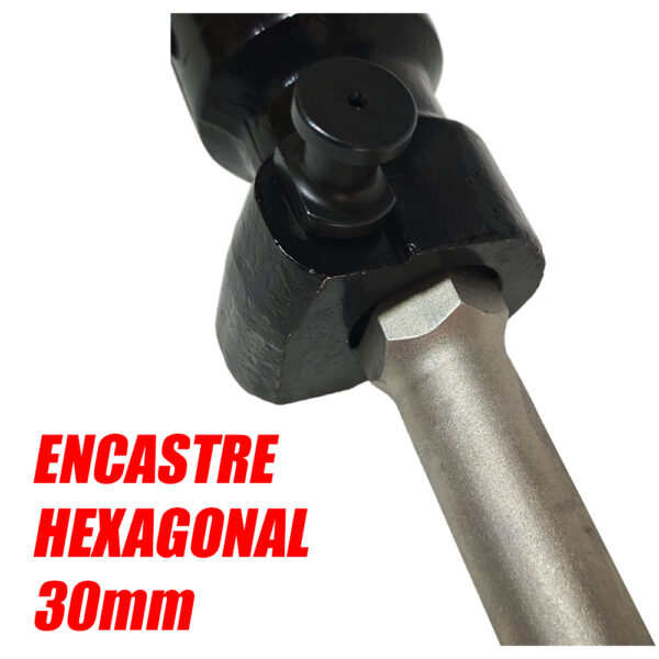 martillo demoledor rdb175001 encastre hexagonal